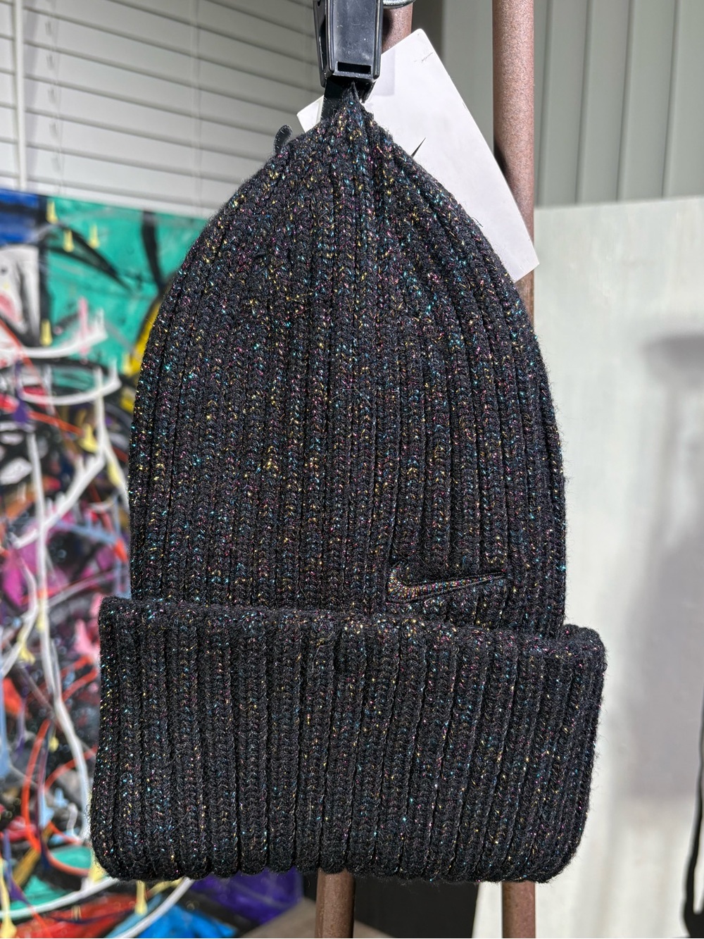 WOMENS NIKE SPORTSWEAR SPARKLE KNIT BEANIE
